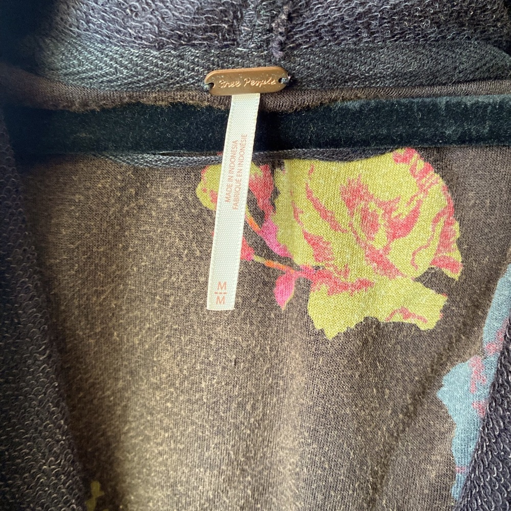 Free people hooded cardigan